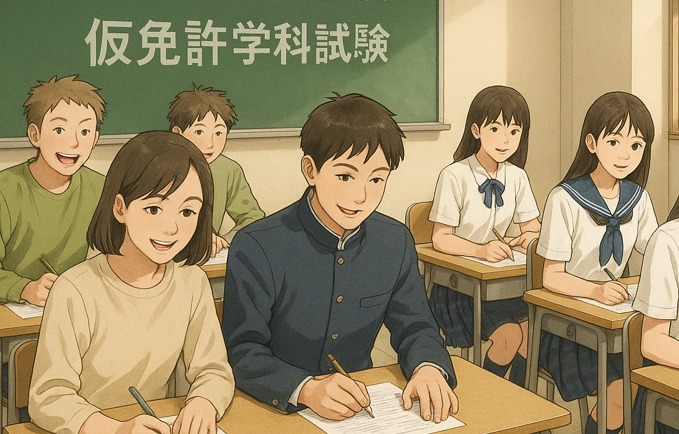 仮免許学科試験